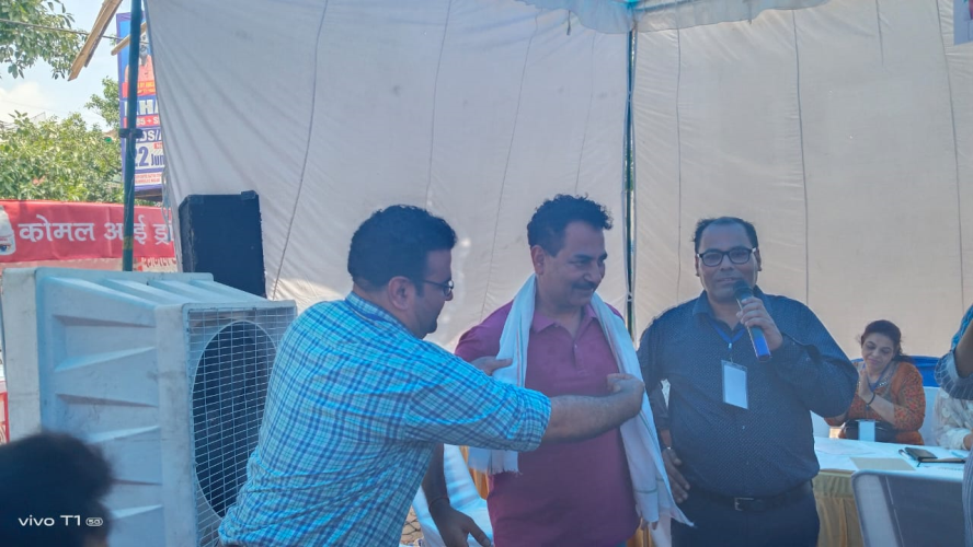 Health and Blood Donation Camp